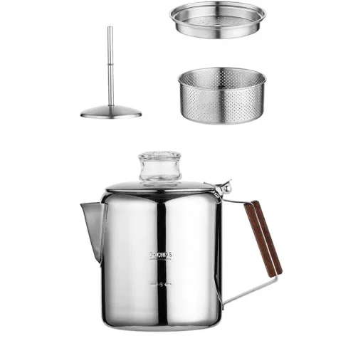 2-6 cup Stovetop Coffee Percolator - Image 3