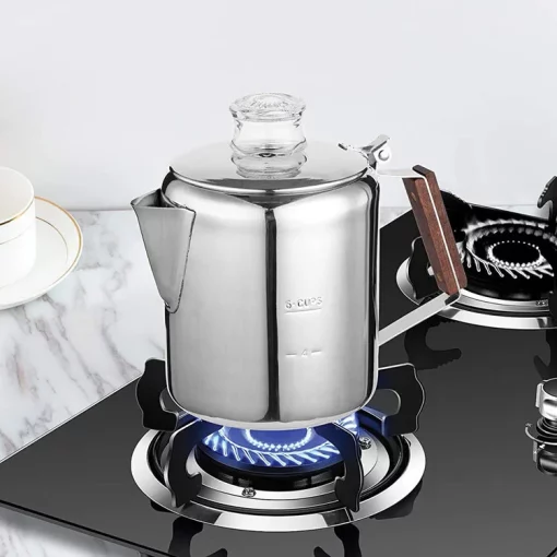 2-6 cup Stovetop Coffee Percolator - Image 4