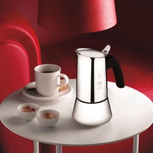 Bialetti 6 cup Venus Stainless Steel Stovetop Espresso Maker - Image 2