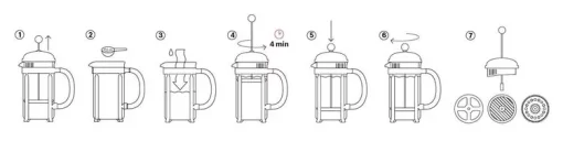 Bodum Chambord 3 Cup French Press - Image 2