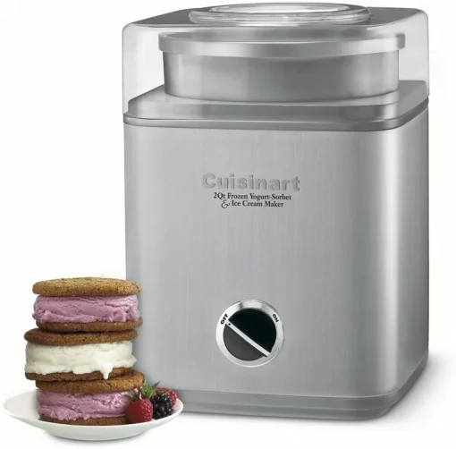 Cuisinart 2 quart Stainless Steel Ice Cream Maker - Image 2