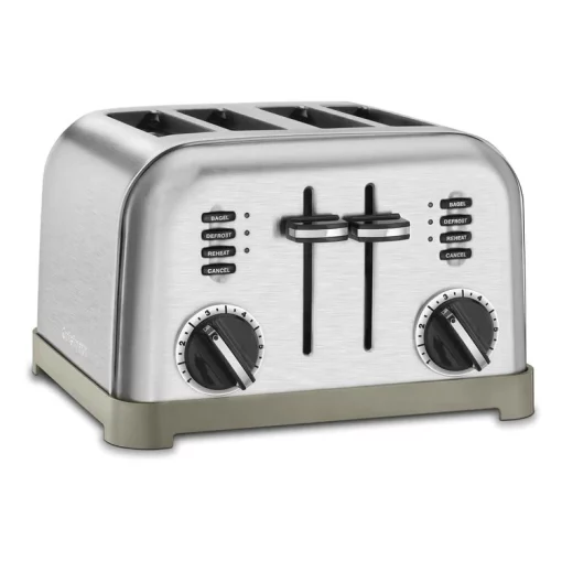 Cuisinart 4 slice Stainless Steel Toaster - Image 4