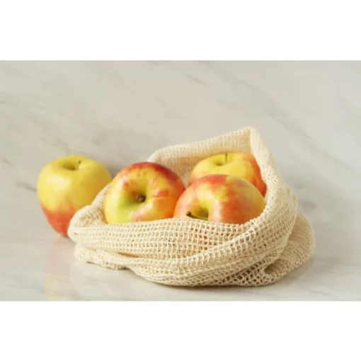 Organic Cotton Produce Bags, set of 4 - Image 4