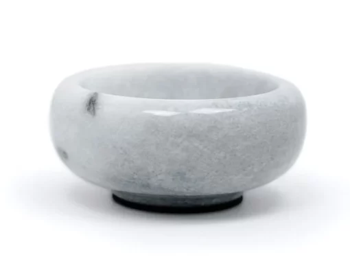 Small White Marble Bowl - Image 2